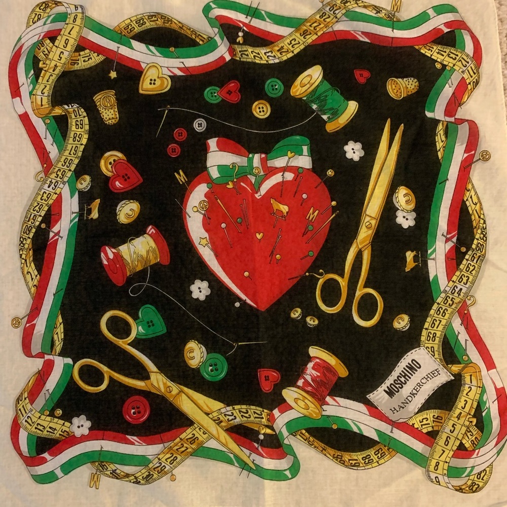 Whimsical Moschino Scarf